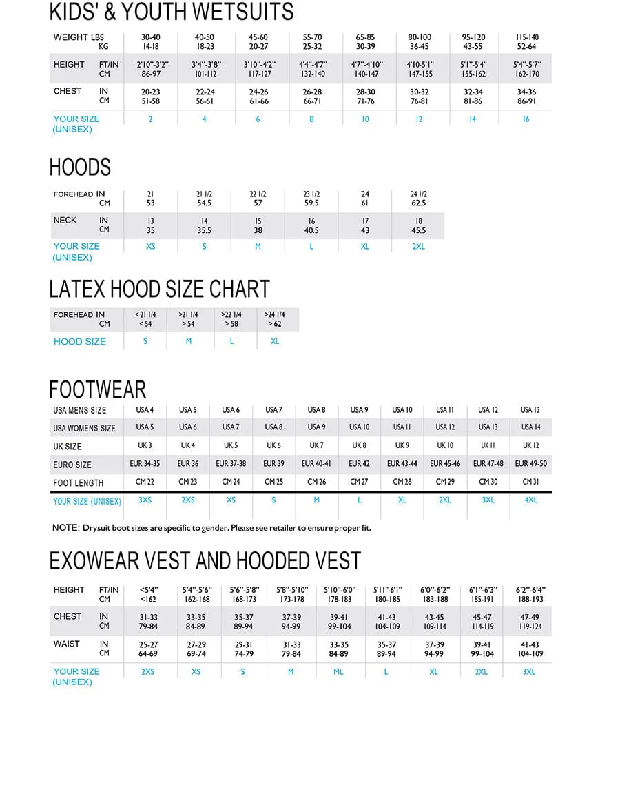BARE - 7/6mm Manta Wetsuit for 8-16 Year Olds - Image 3