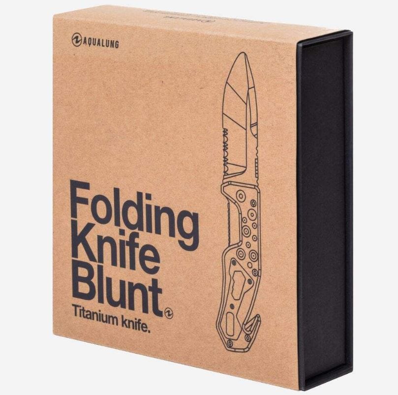 Aqualung - Blunt Tip Folding Knife - Image 4