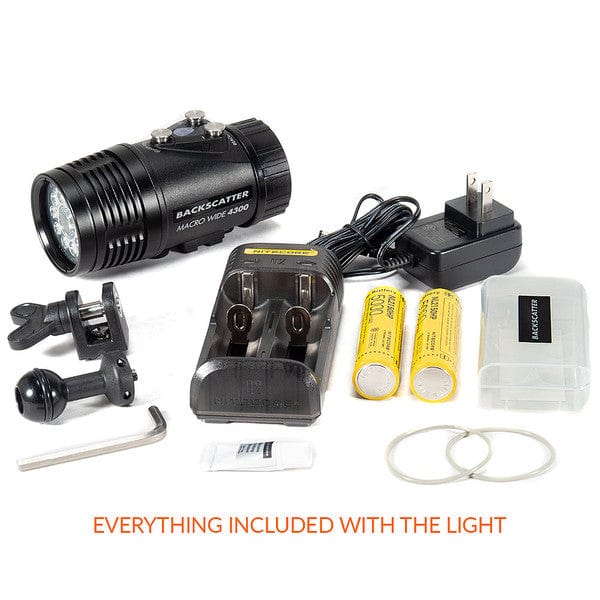 Backscatter - Macro Wide 4300 - Underwater Video Light MW-4300 - Image 20