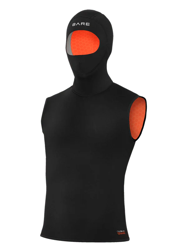 BARE - Wetsuits Men's Ultrawarmth 5/3mm Hooded Vest - Image 15