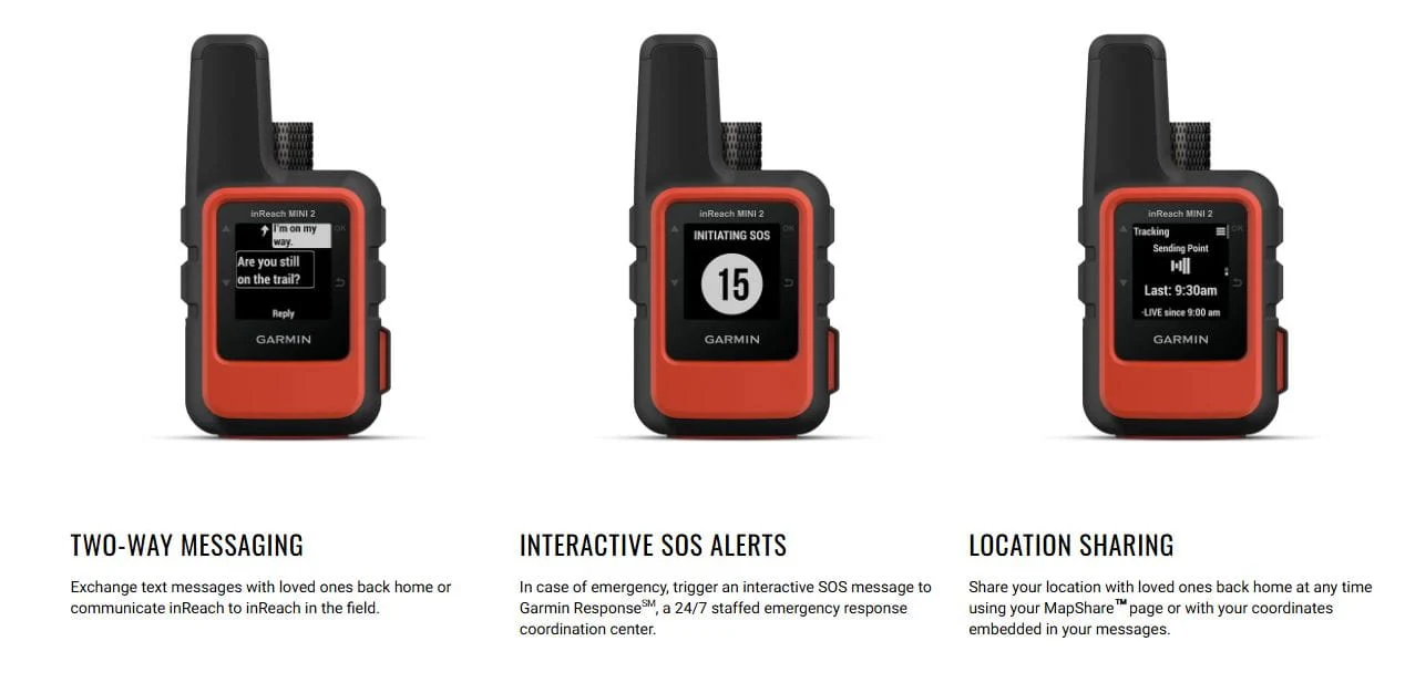 Garmin - inReach® Mini 2 in Flame Red - Image 7
