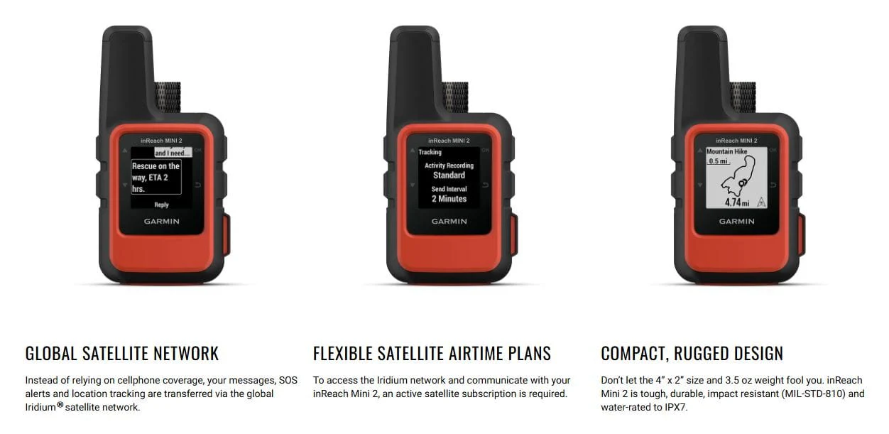 Garmin - inReach® Mini 2 in Flame Red - Image 9