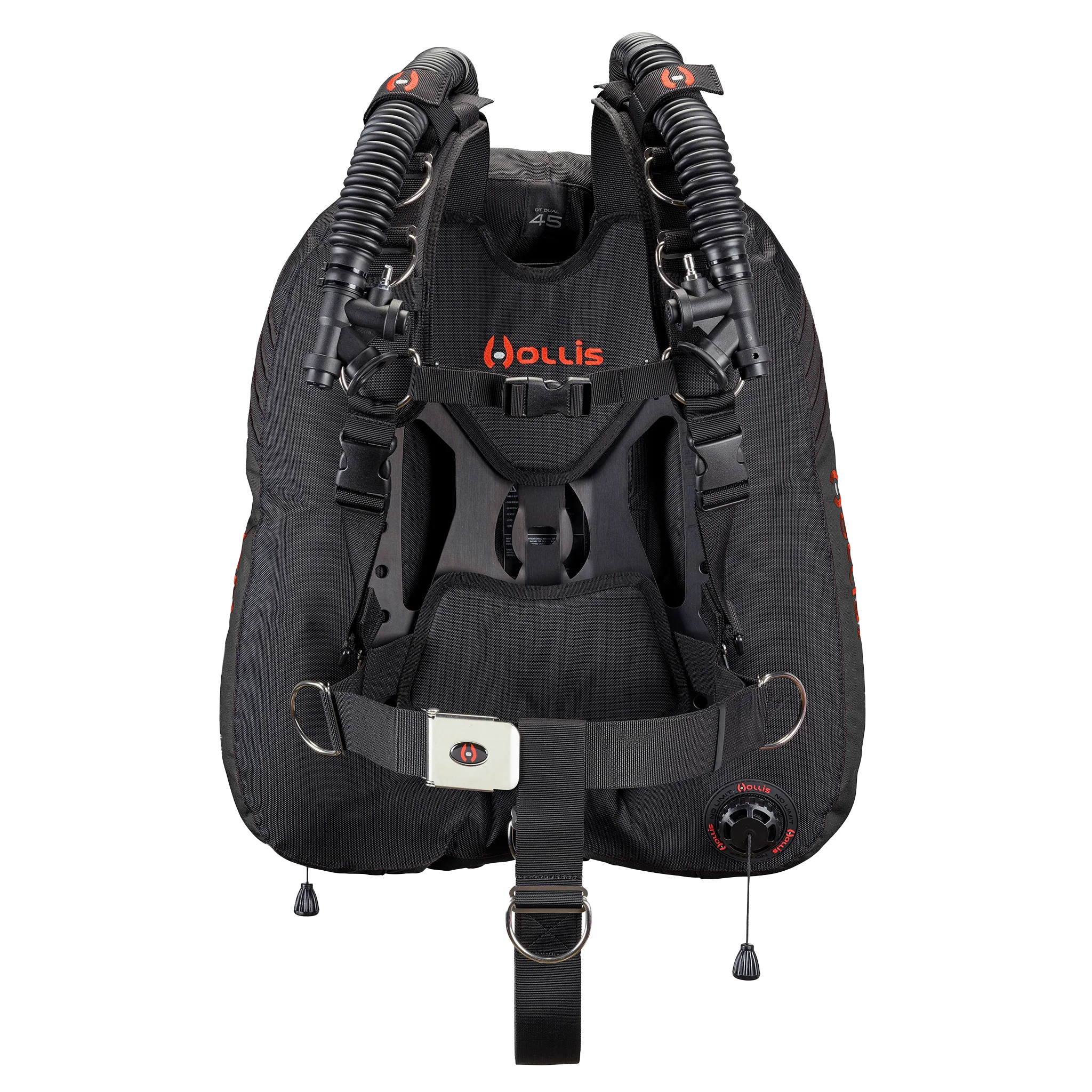 Hollis - Custom DT45 Dual Elite 2 Harness System with Aluminum Backplate - Image 5