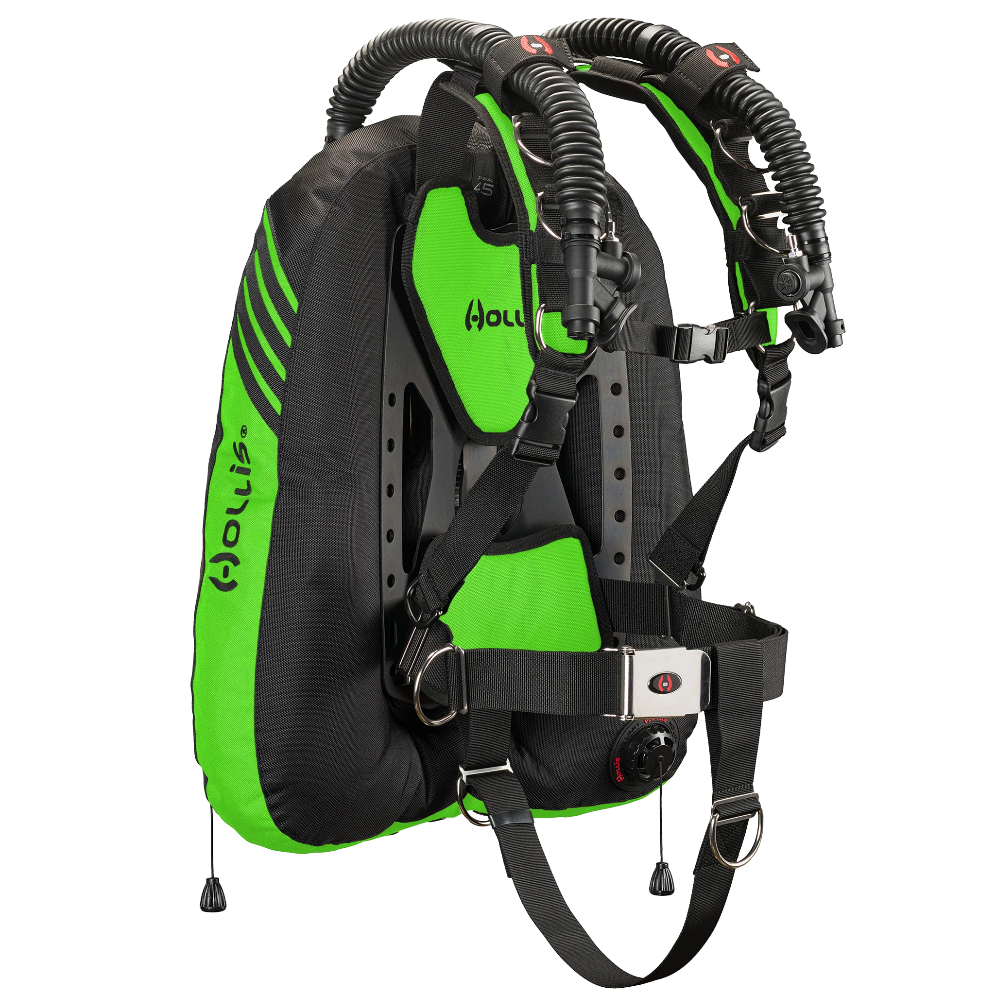 Hollis - Custom DT45 Dual Elite 2 Harness System with Aluminum Backplate - Image 9