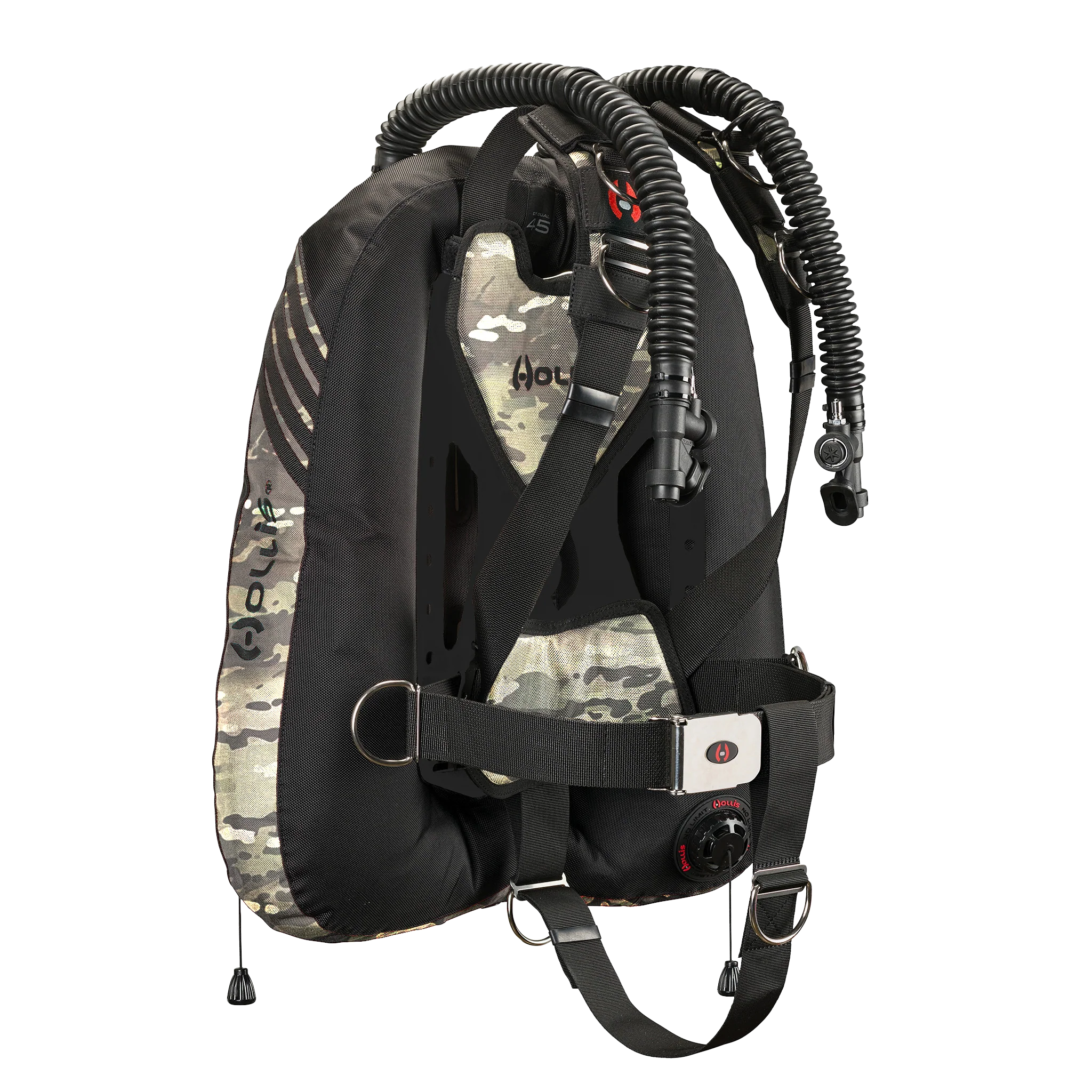 Hollis - Custom DT45 Dual Solo Harness System with Aluminum Backplate - Image 6