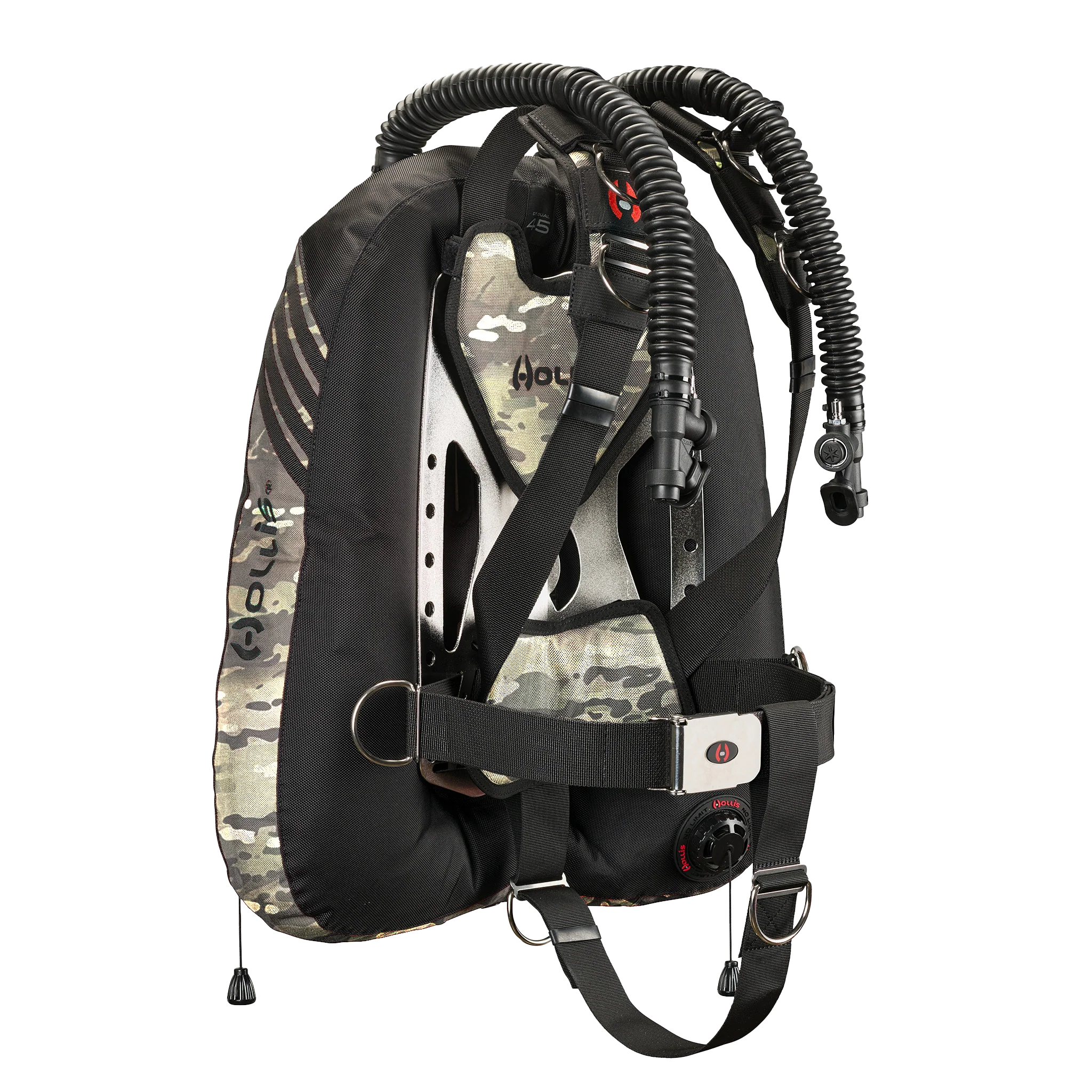 Hollis - Custom DT45 Dual Solo Harness System with Stainless Steel Backplate - Image 12