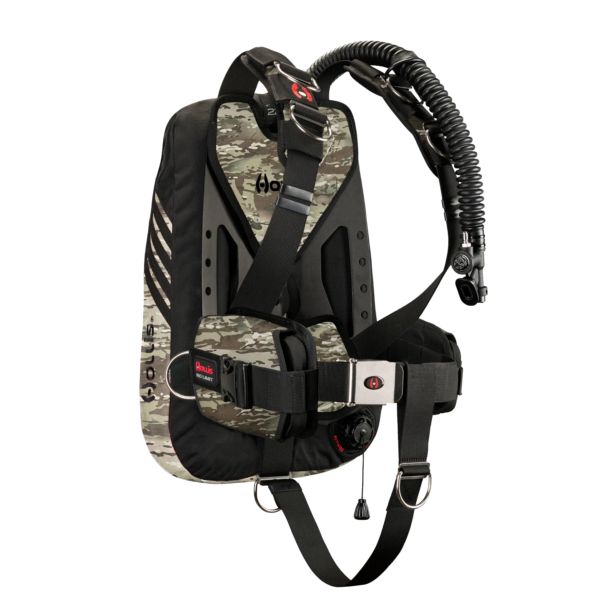 Hollis - Custom ST22 Solo Harness System with Aluminum Backplate - Image 7