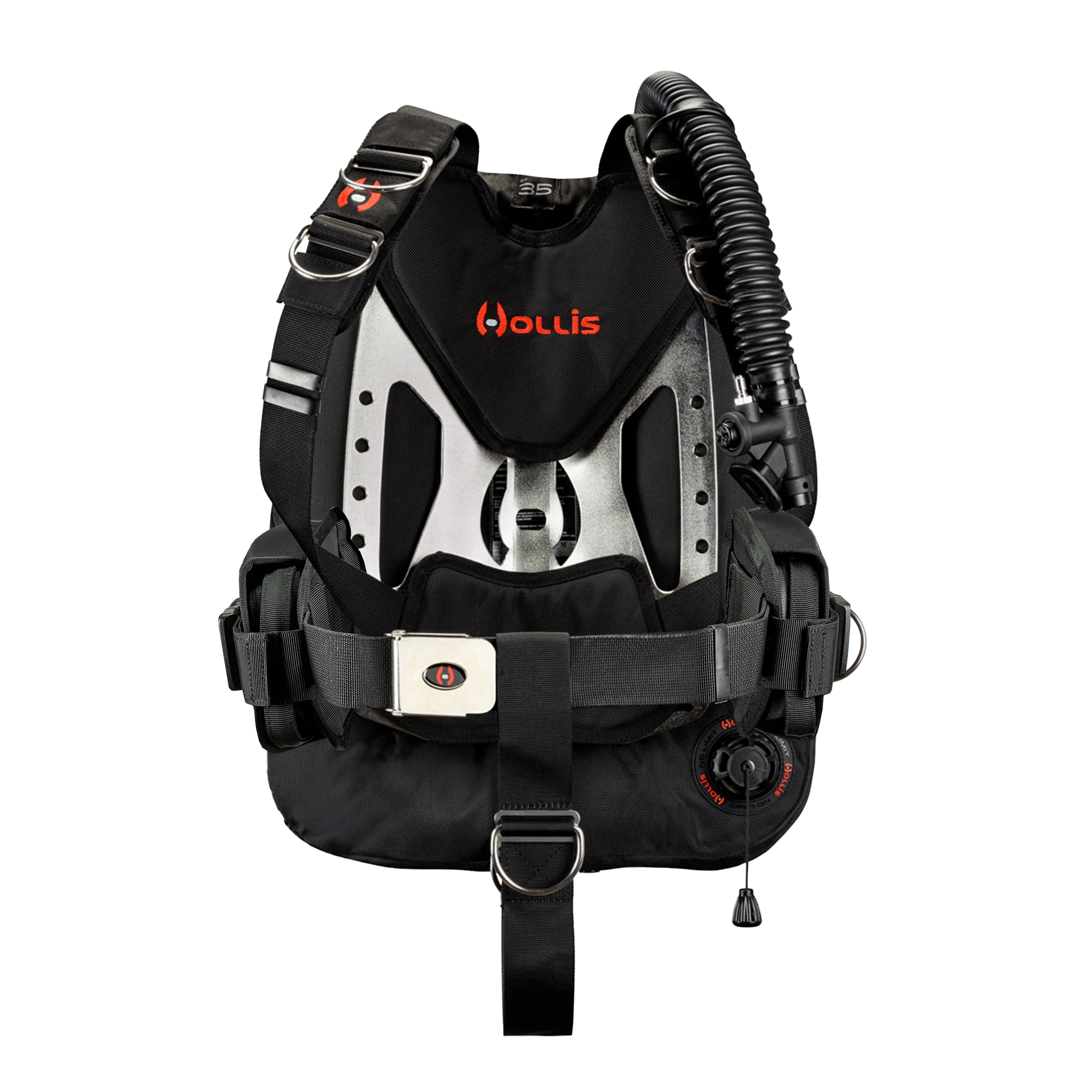 Hollis - Custom ST35 Solo Harness System with Stainless Steel Backplate - Image 6