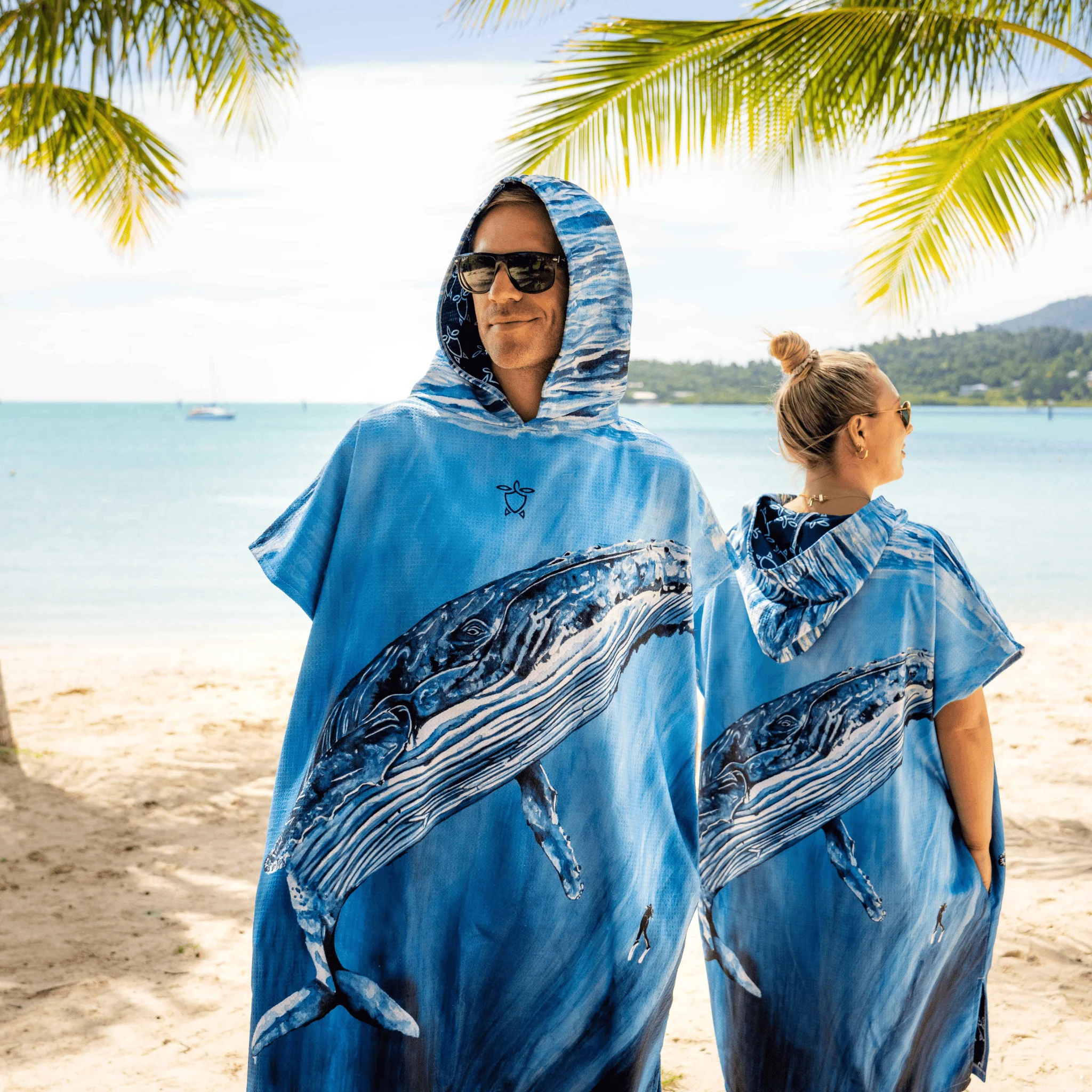 Ocean Armour - Humpback Whale Changing Poncho - Image 2