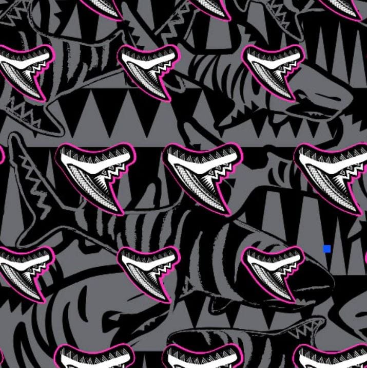 Spacefish Army - Tiger Shark Tribal Scuba Headband - Image 3