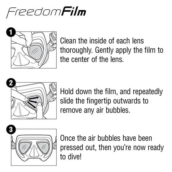 TUSA - Freedom Film Anti-Fog (2-Window Masks) - Image 3